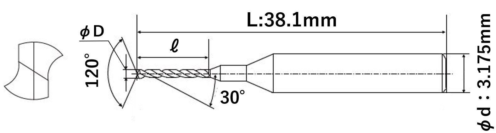 PMD STD　0.03 X 0.3